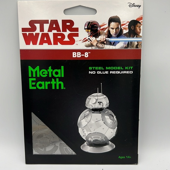 Star Wars metal earth puzzle lot of 4 IMPERIAL AT-AT, BB-8", MILLENNIUM FALCON - Picture 4 of 6